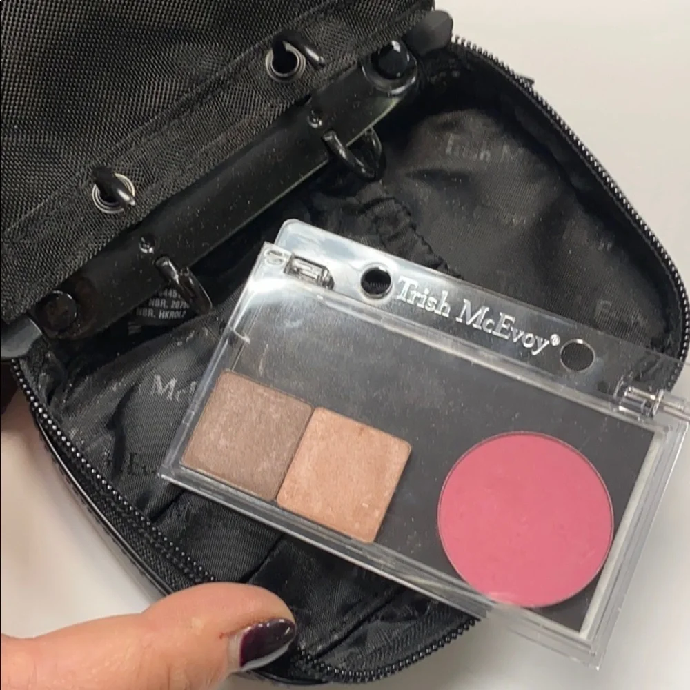 Trish McEvoy Classic Zip Makeup Planner w/Makeup